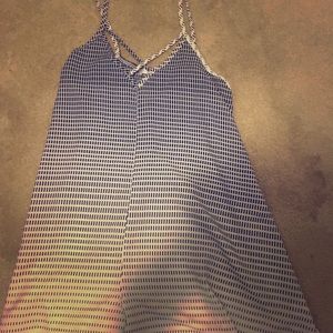 Patterned flowy romper 👗